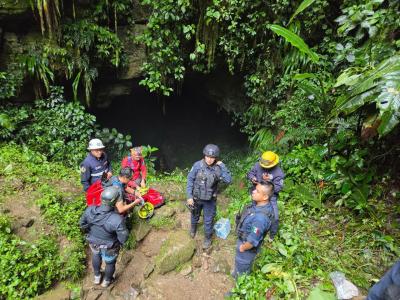 Gobierno Estatal mantiene operativo de alta especialidad para búsqueda en Cuetzalan 