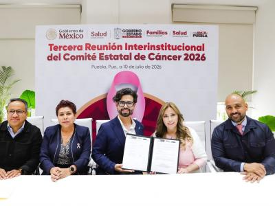 Gobierno federal y estatal fortalecen estrategia contra el cáncer en la mujer