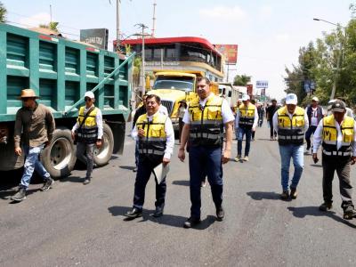 Gobierno Estatal rehabilita la 24 Sur; acelera transformación de vialidades en Puebla
