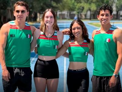 El poblano Gerardo Lomelí hace historia en el Campeonato Mundial de Relevos