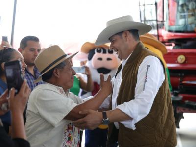 Más inversión y equipamiento fortalecen soberanía alimentario en Puebla: Armenta Mier 