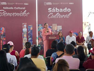 Realiza Secretaría de Bienestar Sábado Cultural en San Felipe Hueyotlipan