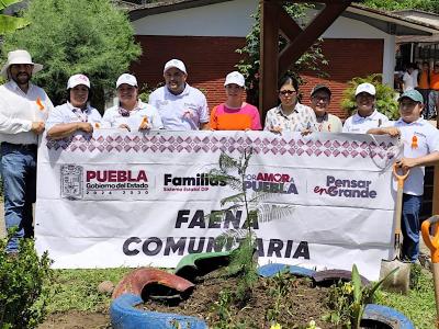 SEDIF fortalece espacios de atención con jornadas de faena comunitaria