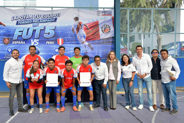 Concluye en Facultad de Administración Torneo Relámpago de Fútbol 5