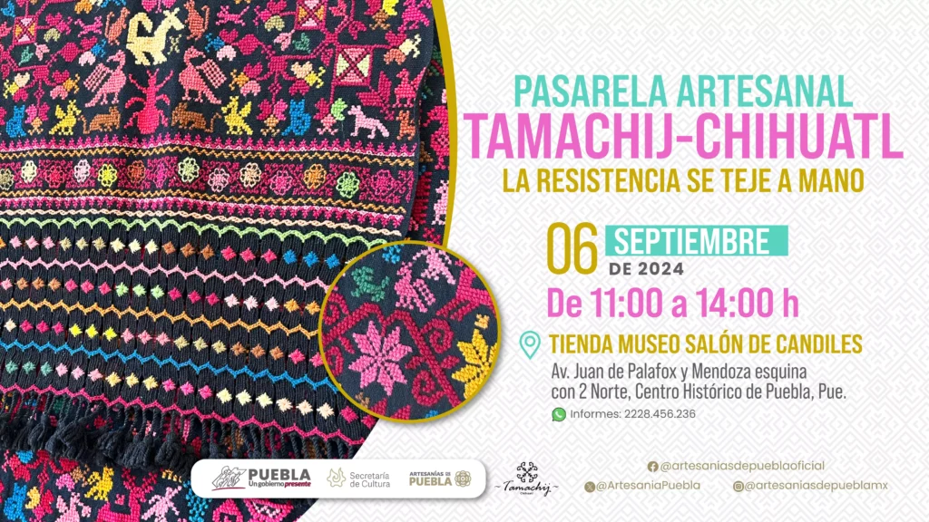 PRESENTARÁ CULTURA PASARELA DE MODA ARTESANAL EN CENTRO HISTÓRICO DE PUEBLA