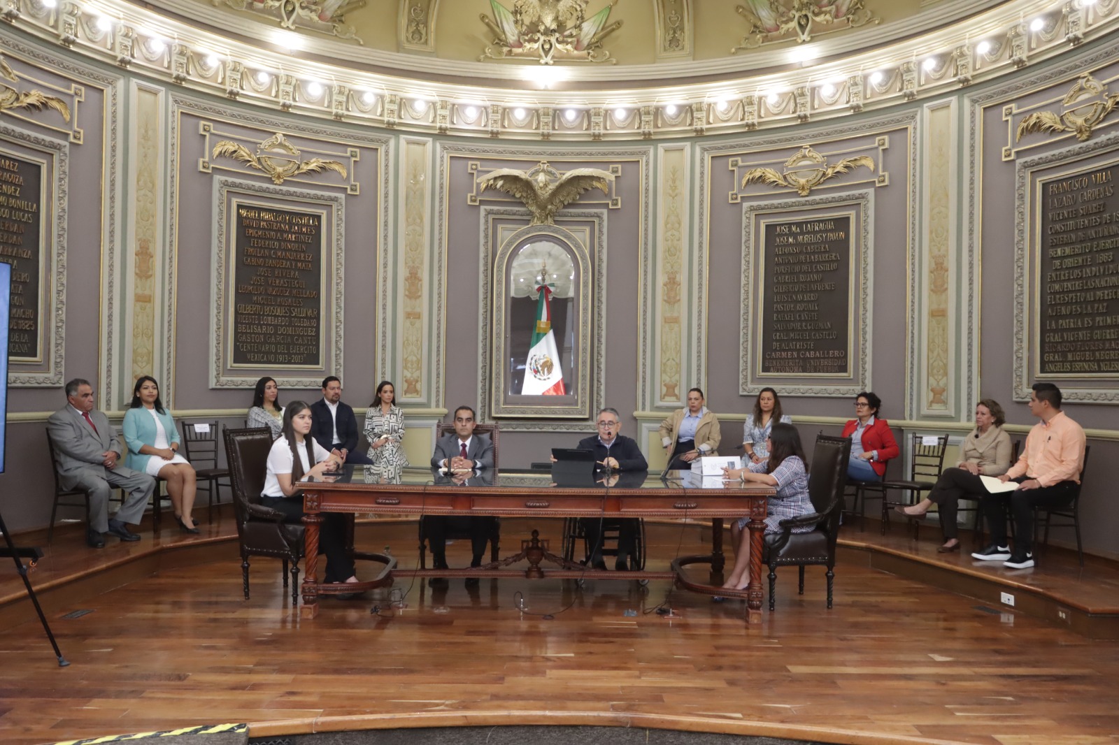 Realizan Congreso del Estado entrega recepción