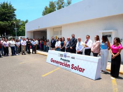 Inicia SEP el Proyecto de Generación Solar en oficinas centrales
