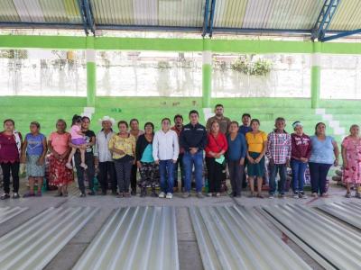 Respuesta inmediata, Gobierno Estatal respalda a familias afectadas por lluvias en Pantepec