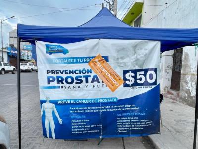 Suspende DPRIS módulo médico irregular en vía pública en Tepeaca