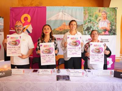 Mostrará Puebla riqueza gastronómica en “México de mis Sabores” del Campo Marte